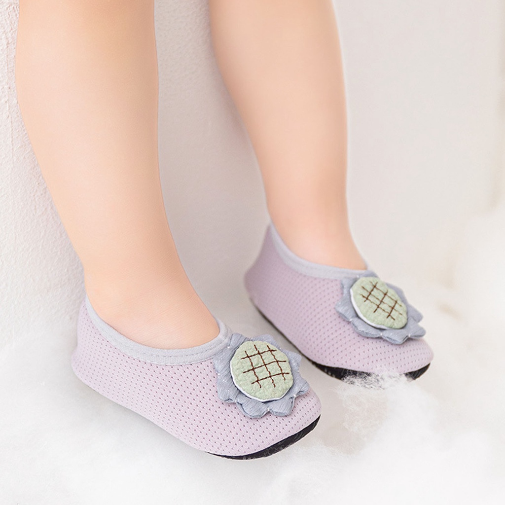 |Superbaby| 1 Đôi Giày Vải Nylon Chống Mòn Linh Hoạt Cho Bé Tập Đi