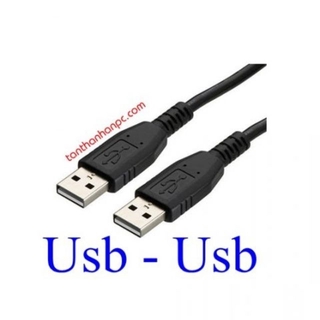 Cáp USB 2 đầu đực ( hàng tốt loại 1.)