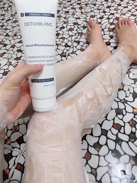 Tắm trắng thải độc detox blanc body