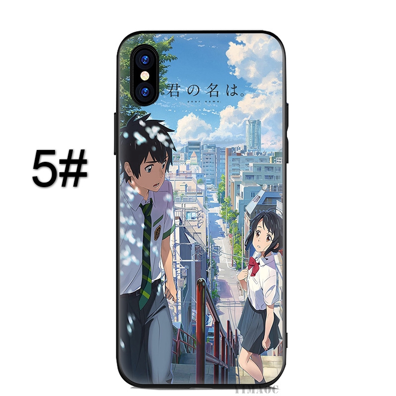 🌟2️⃣0️⃣2️⃣1️⃣🌟 Ốp điện thoại nhựa dẻo in hình về anime your name cho iphone 6s/6p/6sp/7/8/7p/8p/x/xs/xr/xs max - A656