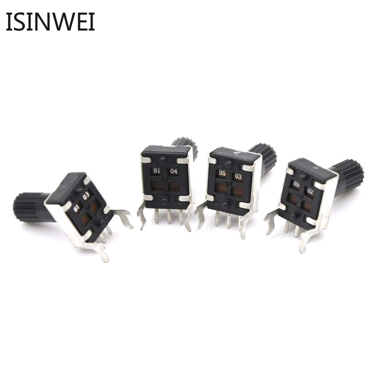 Set 10 điện trở rv09 10k/50k/100k/5k/1k/2k wh09 có thể điều chỉnh tiện dụng
