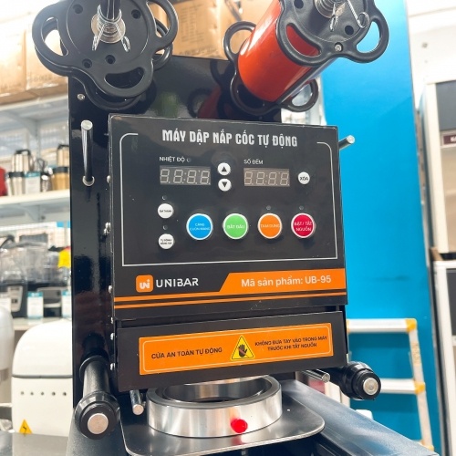 MÁY DẬP NẮP CỐC TỰ ĐỘNG UNIBAR