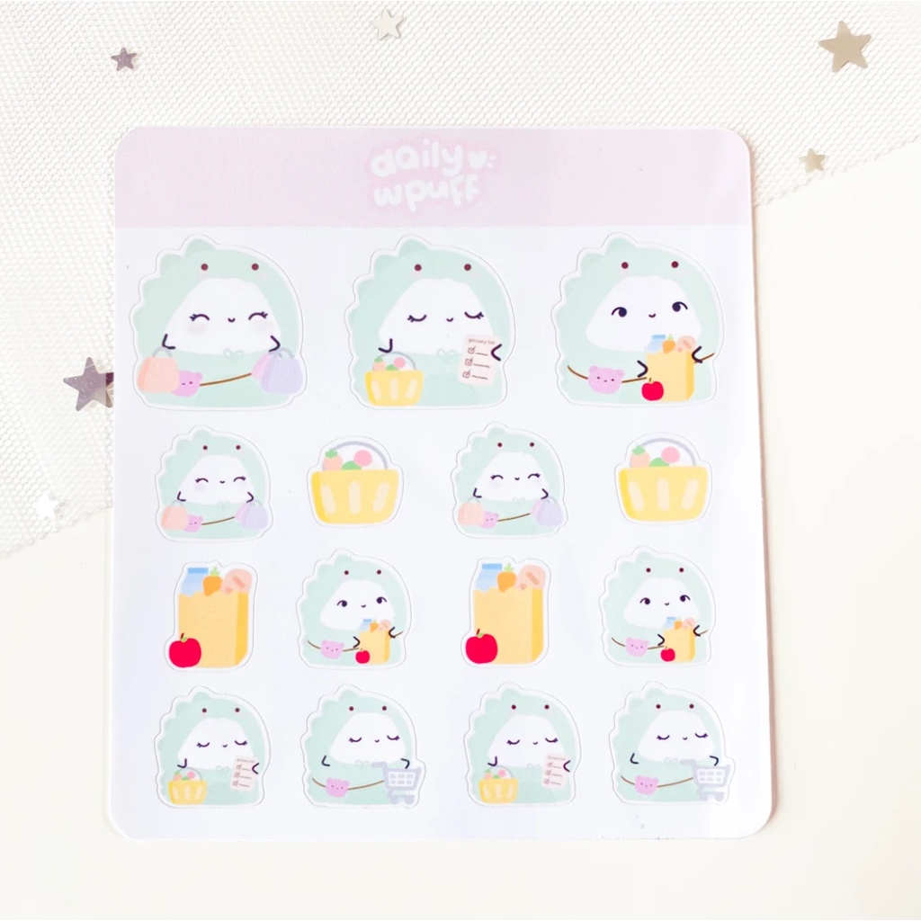 Sticker Dinu - shopping / S002
