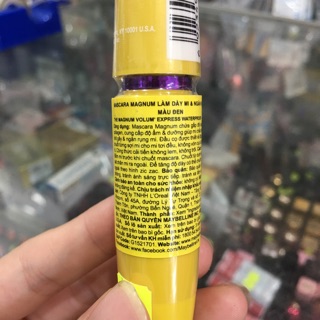 Mascara Maybelline Colossal Volum' Express vàng