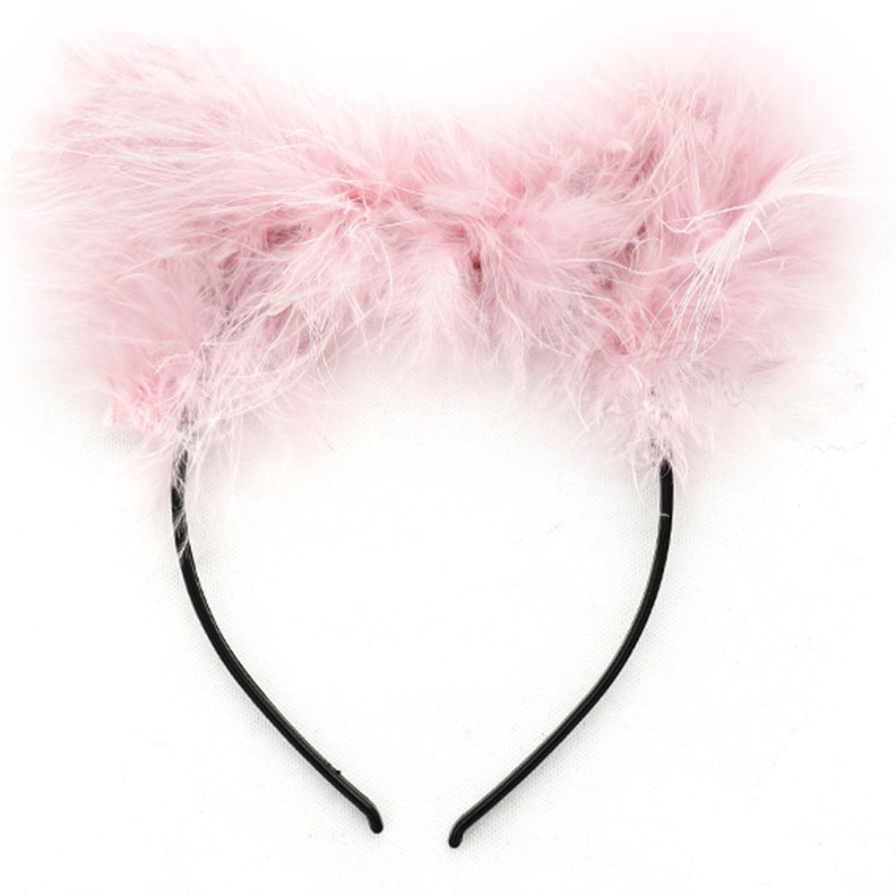 Set đồ lót ba món với tai và đuôi mèo dễ thương độc đáo bằng vải lông phong cách gợi cảm cho nữ dùng Cosplay nhiều màu