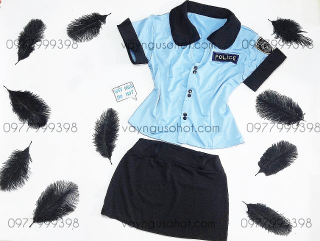 ( ảnh thật tự chụp ) cosplay nữ cảnh sát xanh gợi cảm hấp dẫn | BigBuy360 - bigbuy360.vn