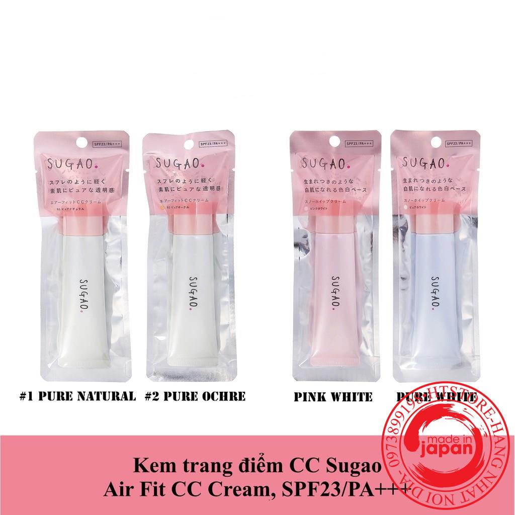 Kem trang điểm CC Sugao Air Fit CC Cream, SPF23/PA+++