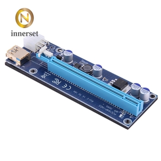 Cáp Chuyển Đổi Pci-E Riser 60cm Pci-E Riser1X16X Pci-E Usb3.0 009s
