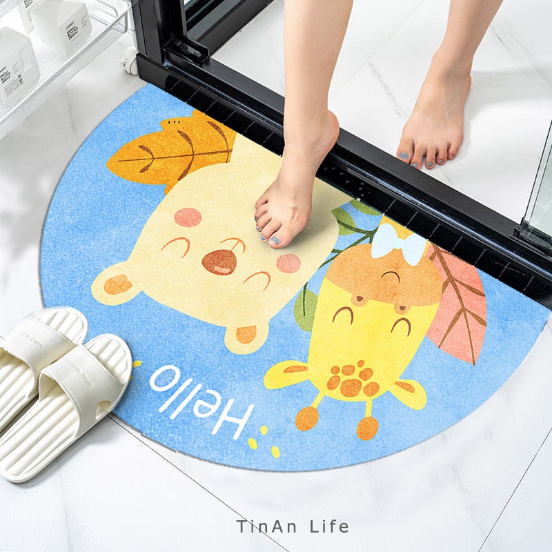 Thảm Chùi Chân Chống Trượt Cao Cấp,40 x 80 cm