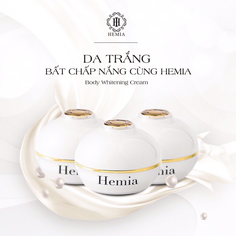 Kem Body Hemia - Kem Body Dưỡng Trắng Hemia Hàn Quốc