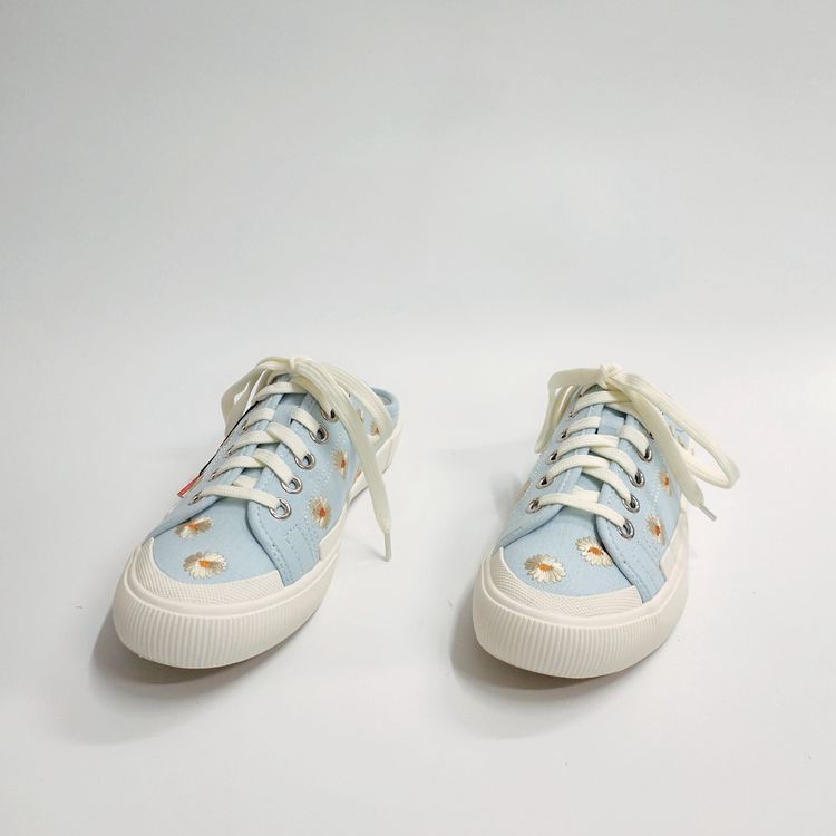 Giày Vải Zara Thêu Hoạ Tiết Hoa Cúc Xinh Xắn Cho Phụ Nữ Size 35 - 40 | BigBuy360 - bigbuy360.vn