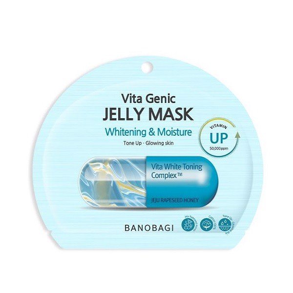 [Mã COSCOCOT3 -8% đơn 250K] Combo MIX 5 Mặt Nạ Banobagi Vita Genic Jelly Mask Chăm sóc da nâng cao (30g x 5)