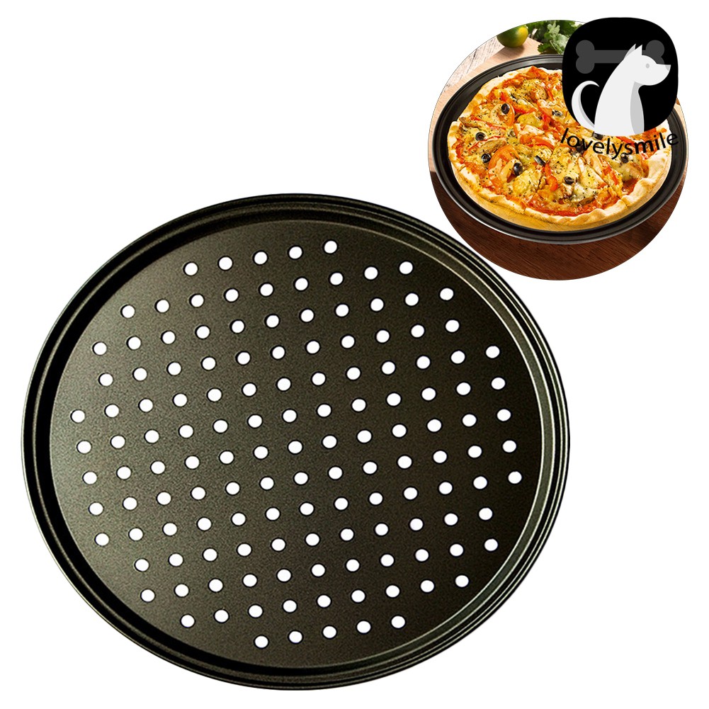 Carbon Steel Non-stick Pizza Baking Pan 