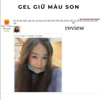 GEL KHÓA MÀU SON MÔI