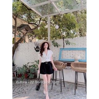 Set Áo kiểu kèm quần đũi