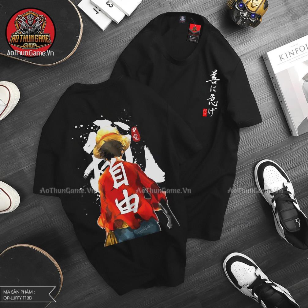 [FREESHIP ĐƠN TỪ 50K] Áo thun tay lỡ unisex Luffy Mũ Rơm siêu hot