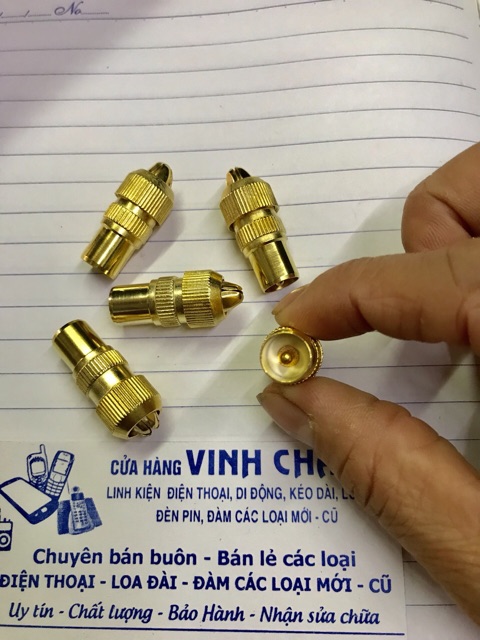 10 Dắc cắm ăngten tivi, giắc ăng ten tivi, đầu nối RF