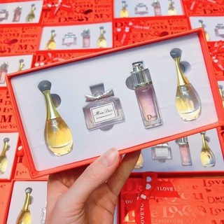 (Auth) Set nước hoa Dior mini