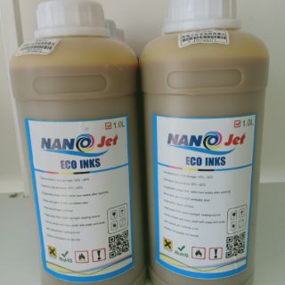 Mực dầu DX5 chuyên in decal, tem, nhãn mác ( mực Eco solvent loại 1)