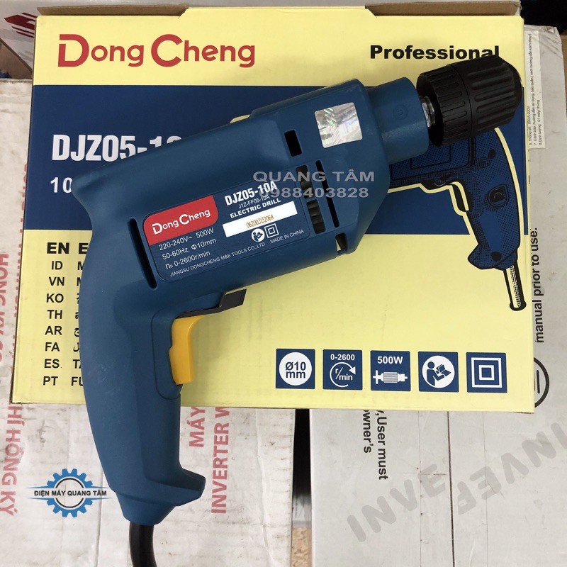 Máy Khoan Bắt Vít Dongcheng DJZ05-10A [Chính Hãng]