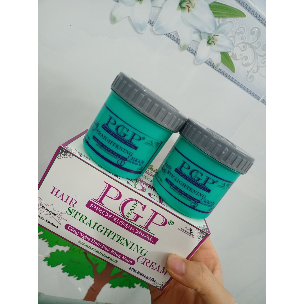 180ml x 2 hủ Duỗi siêu mượt PGP