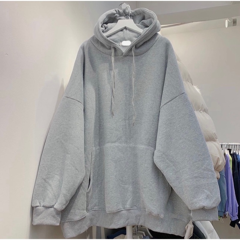 [QC LOẠI 1] Áo hoodie trơn basic màu pastel unisex freesize dày dặn  Áo hoodie trơn freesize