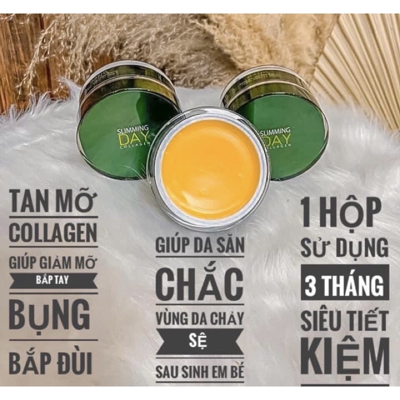 Kem tan mỡ Slimming Day Collagen