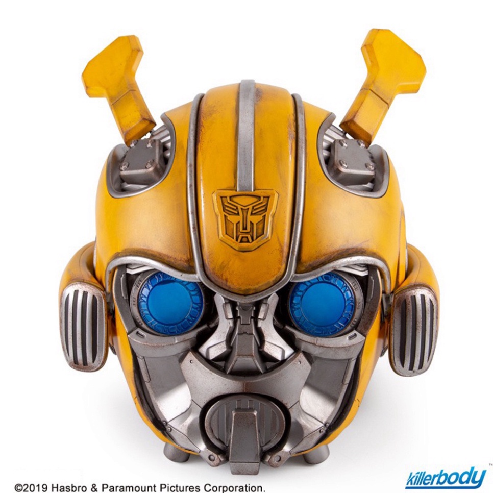 Mũ Tranformer BumbleBee tỉ lệ 1-1 Với Đầu, Đóng Mở Bằng Điện, Điều Khiển Giọng Nói,Thay Đổi Khuôn Mặt Siêu Phẩm Nhập Vai