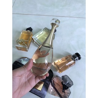 Thanh lý nước hoa si sân bay dạng chiết 10ml