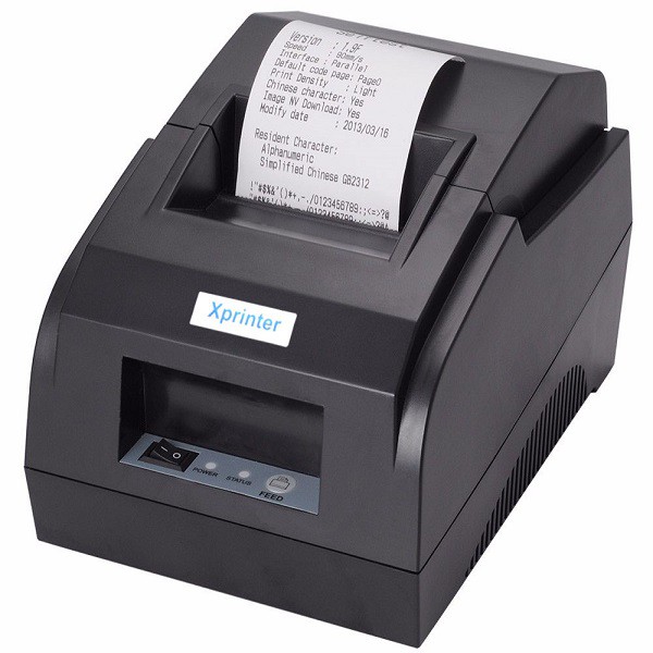 Gói khuyến mãi: máy in bill tặng kèm 10 cuộn giấy K58 [tiết kiệm tới 20%] hỗ trợ cài đặt trên máy tính