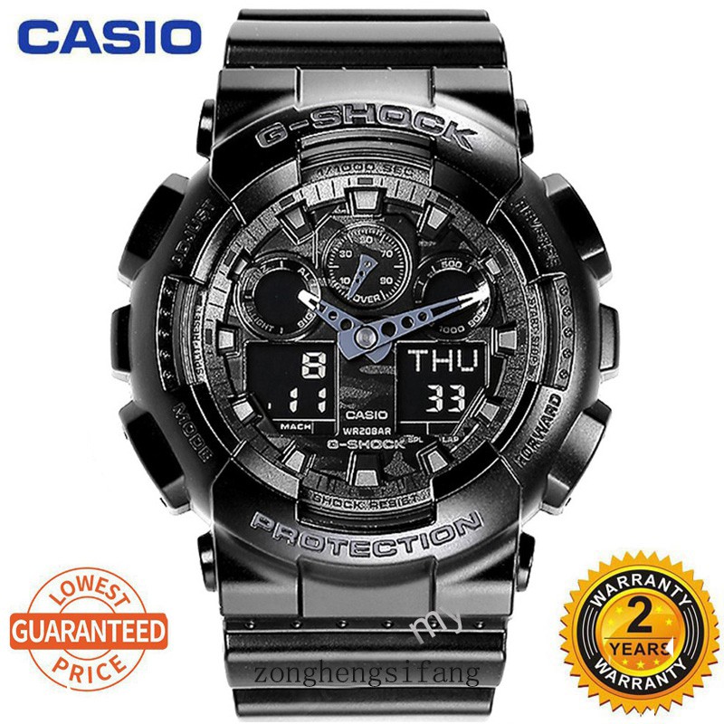 Anlp operaHot sale】casio G-Shock ga100 men women sports quartz watch GA-10022