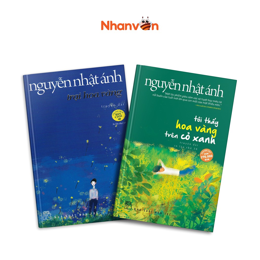 Combo Sách - Nguyễn Nhật Ánh - Tôi Thấy Hoa Vàng Trên Cỏ Xanh &amp; Trại Hoa Vàng - 2020100036446