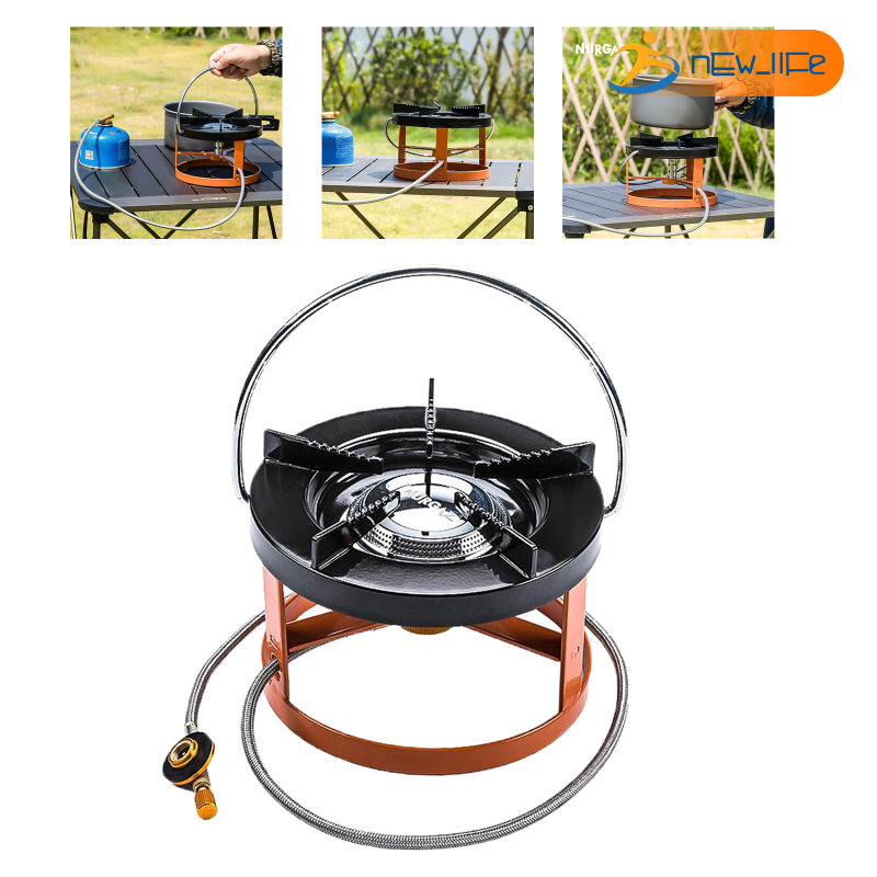 ✨Bestdeal✨Ultralight Split Type Camp Stove Burner Furnace Gas LPG BBQ Cooker Equipment