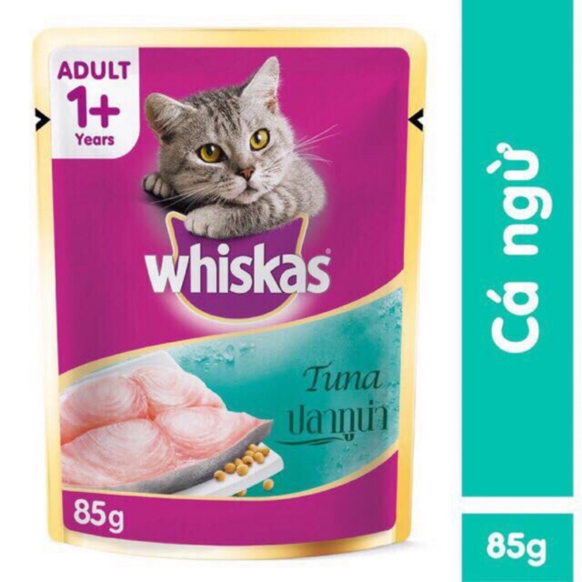 SỐT PATE MÈO WHISKAS 85gr