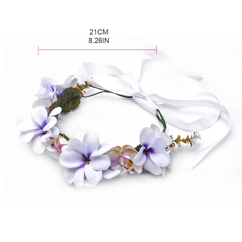 Vòng Hoa Nhân Tạo Đội Đầu Phong Cách Boho Cho Cô Dâu Trong Tiệc Cưới / Lễ Hội
