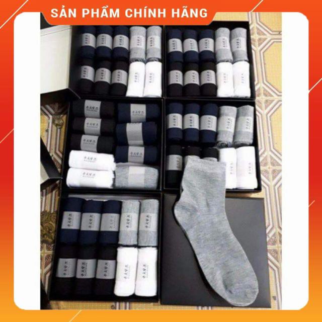 [HÀNG SIÊU TỐT] Hộp 10 đôi tất chống hôi chân cao cấp