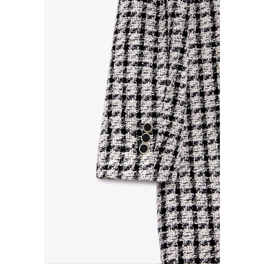 Order áo khoác ZARA auth tuồn mùa đông mới của phụ nữ kẻ sọc dáng dài giản dị | BigBuy360 - bigbuy360.vn