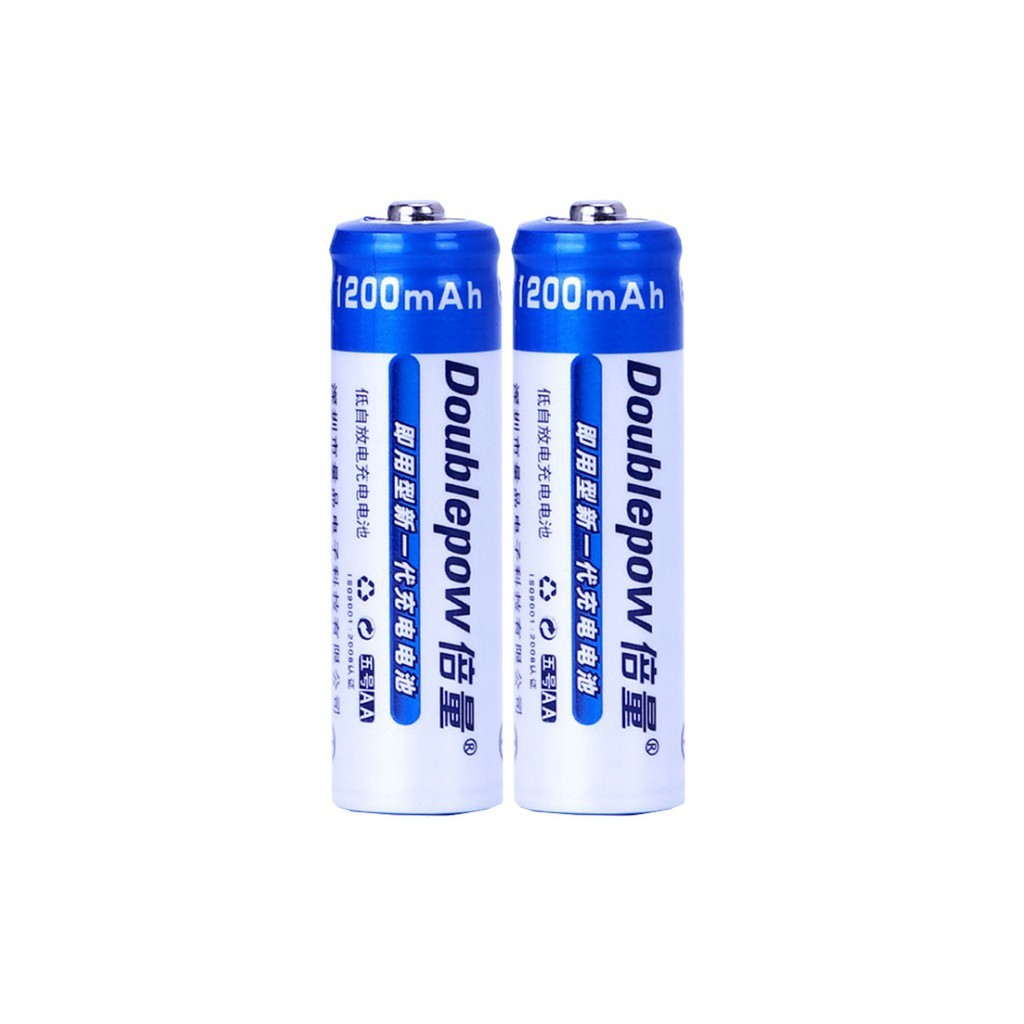 Bộ 04 viên pin tiểu sạc lại 800mAh Double Pow chất lượng cao