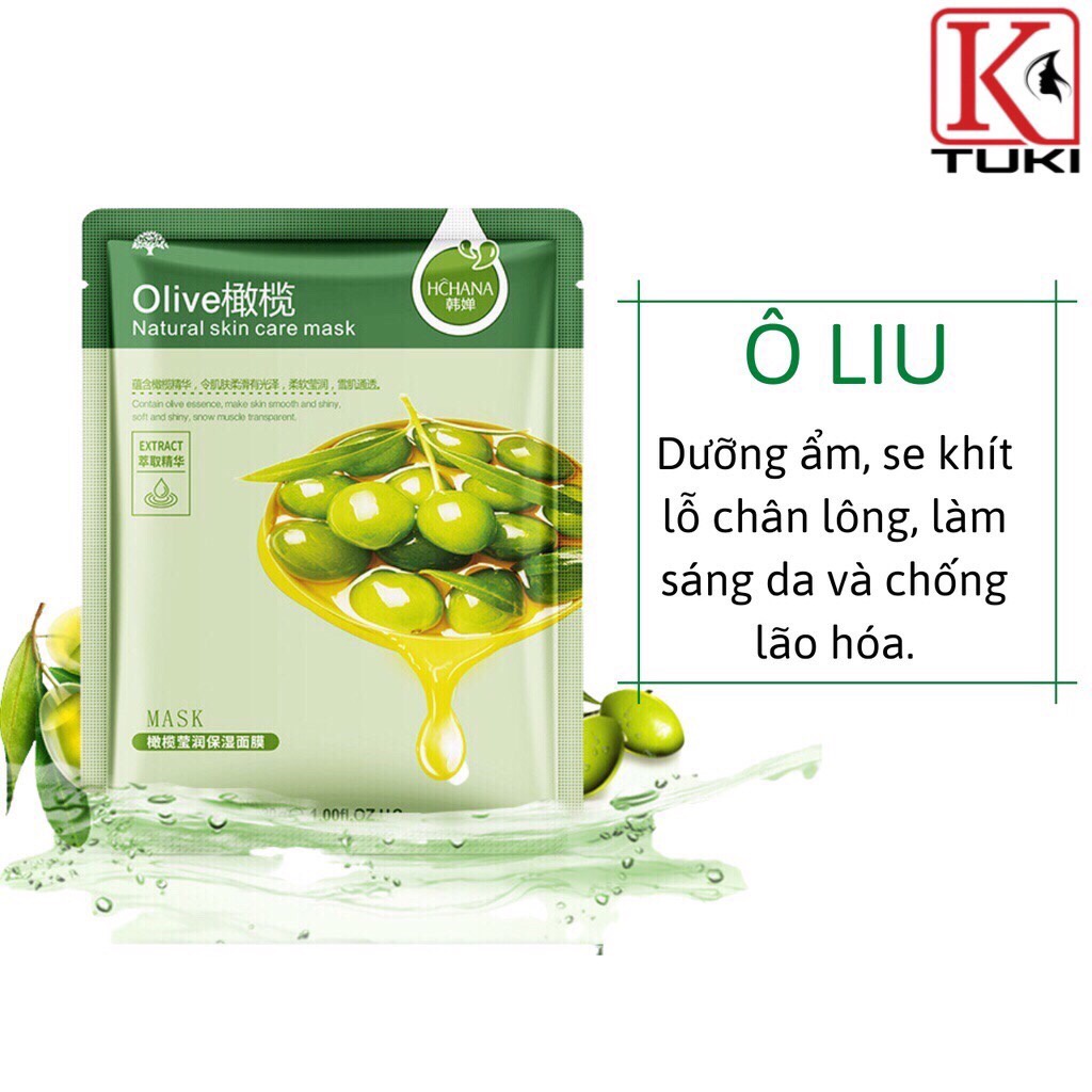 Mặt nạ trái cây HCHANA - cấp ẩm, dưỡng da