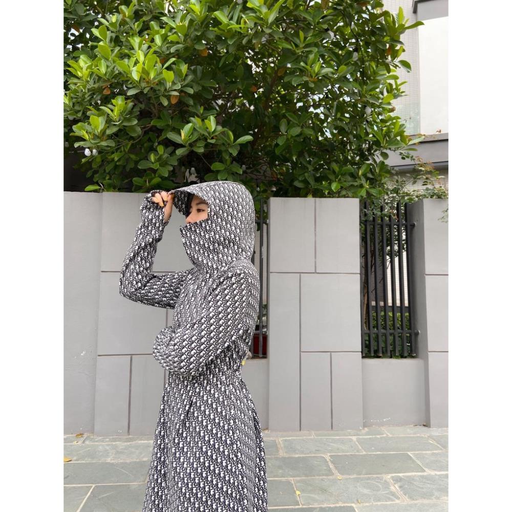 Xả Áo chống nắng nữ toàn thân vải Umi dáng xòe không xẻ sau che kín chân thoáng mát mẫu mới 2021 | BigBuy360 - bigbuy360.vn