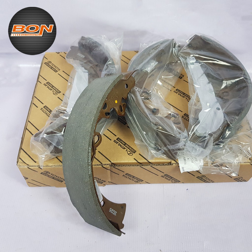 Má phanh  sau xe Toyota Fortuner , Hilux  Mã:044950K120 / 044950K020