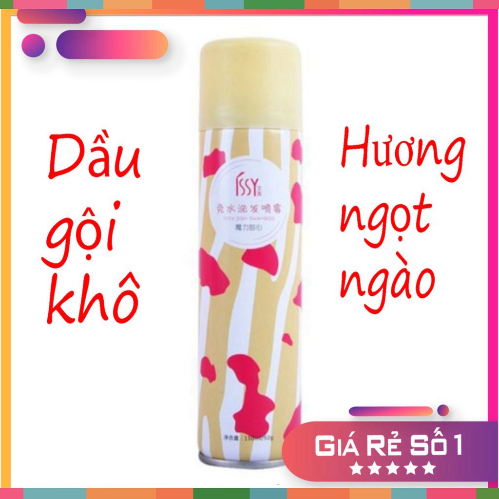 Dầu Gội Khô Hương Nước Hoa Ngọt Ngào 150ml Nội Địa Trung Dành Cho Người Bận Rộn