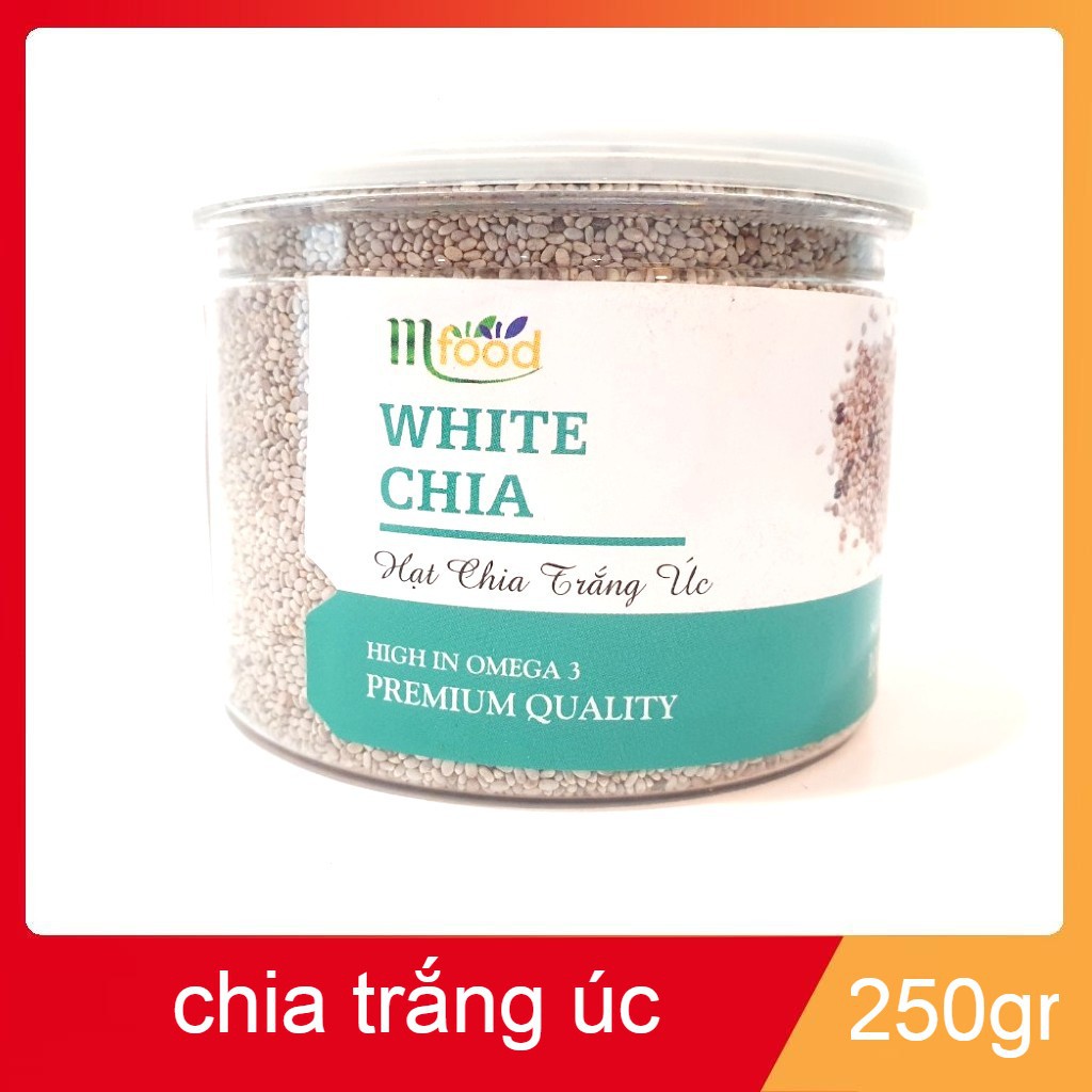 Hạt Chia Trắng MFOOD 250g