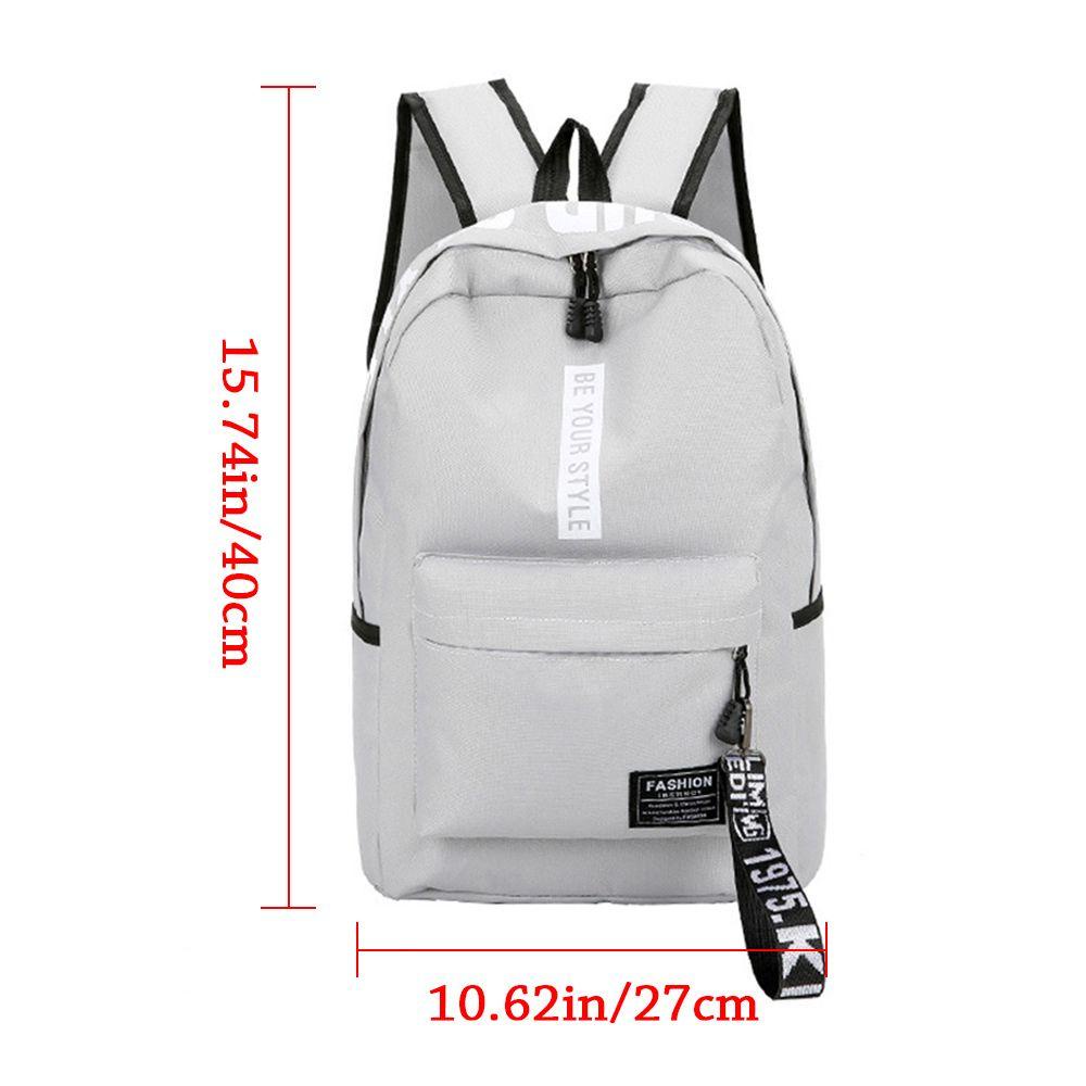 Ba Lô Du Lịch Chống Nước Sợi Nylon Màu Sắc Tinh Khiết