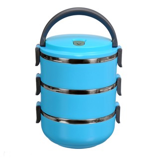 Hộp cơm giữ nhiệt 3 tầng tiện dụng