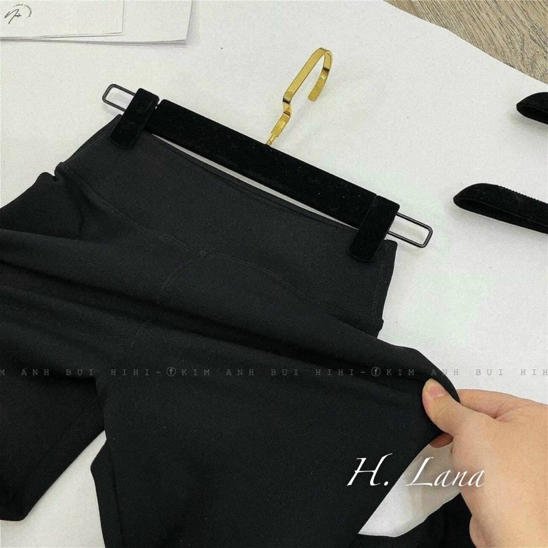 QUẦN LEGGING NGỐ HỘP XANH