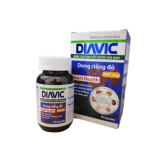 Viên uống DIAVIC dành cho người tiểu đường và mỡ máu cao