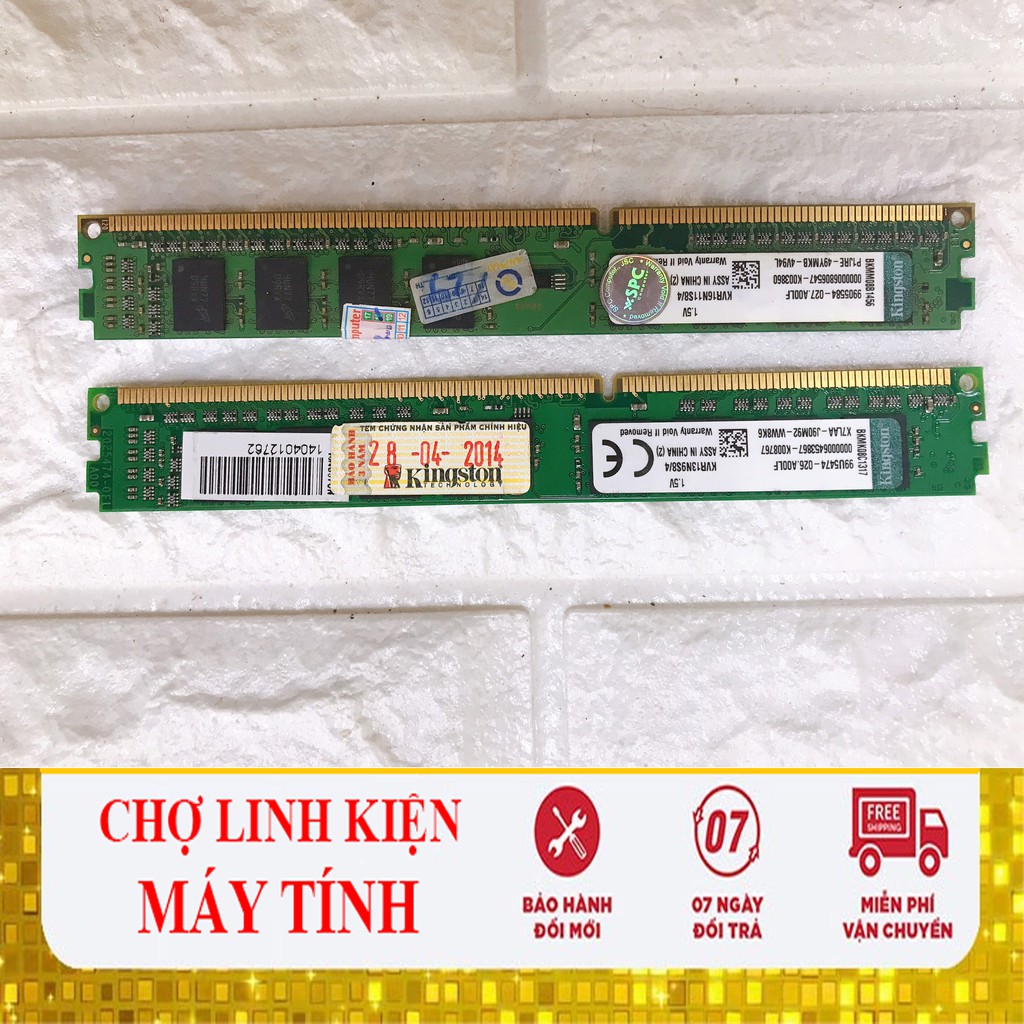 RAM PC 4Gb Bus 1600Mhz - Hàng Bóc Máy Chính Hãng ( (Ram PC3-4G cũ) ( FREE SHIP ĐƠN TỪ 50K ) | BigBuy360 - bigbuy360.vn