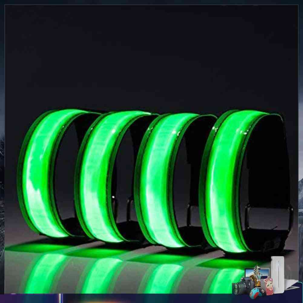 Vòng Đeo Tay Chạy Bộ Phát Sáng Đèn LED Cổng Sạc USB