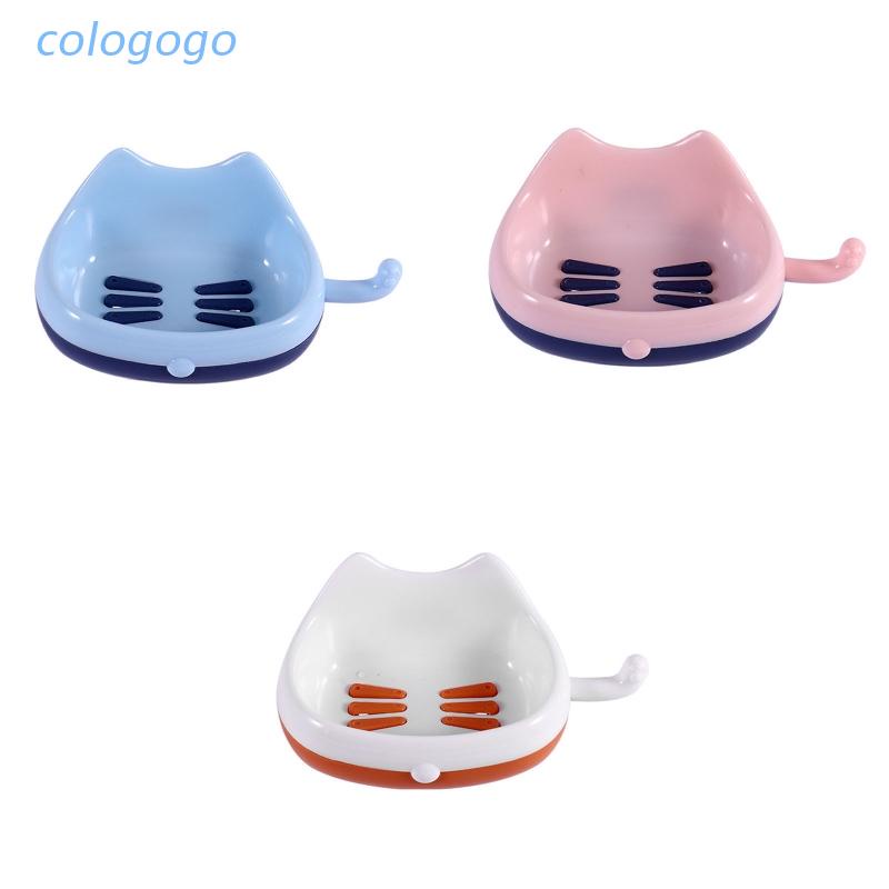 Khay đựng xà phòng, giá đựng xà phòng hình mèo cute